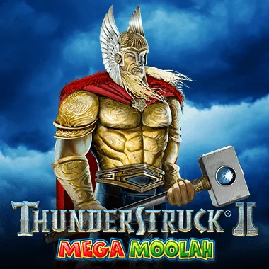Thunderstruck II Mega Moolah logo review