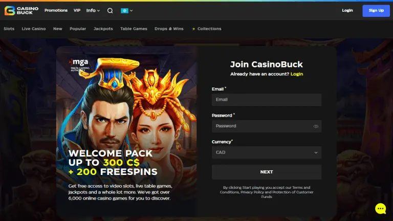 Casino Buck Screenshot 1