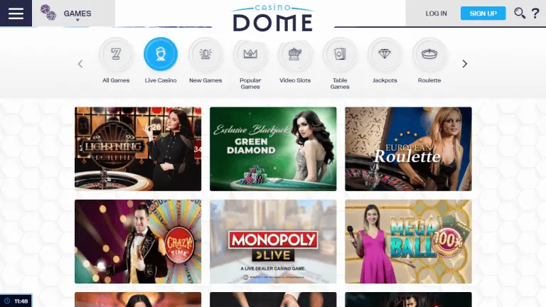 Casino Dome Screenshot 3