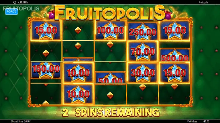 Fruitopolis Fortune Play Bonus